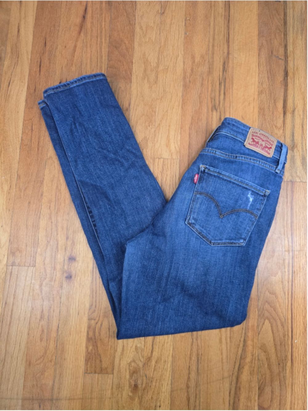 Women's Levi's 721 High Rise Skinny Jeans Blue Size 30